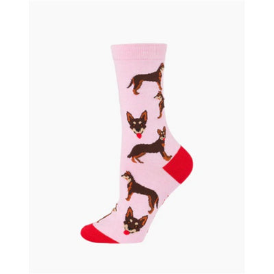 Bamboozld  Sock -  Womens Kelpie Pink Size 2 - 8