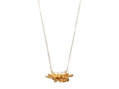 Shabana Jacobson - Fruity Cluster Necklace Gold