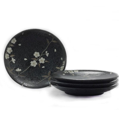 Black Sakura 19cm Plate