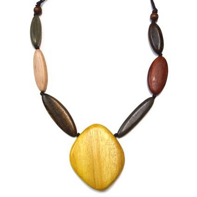 Timber Beads Necklace
