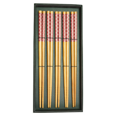 SHIPPOU design bamboo chopsticks 5pc set