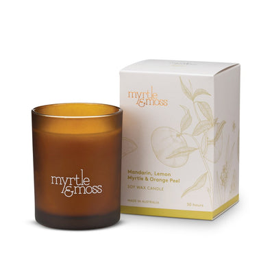 Myrtle & Moss Citrus Soy Wax Candle