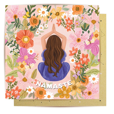 Greeting Card Namaste