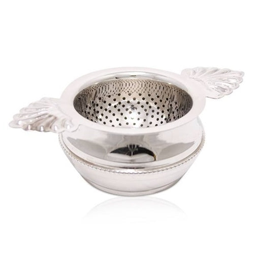 Tea Strainer Shell Nickle Plated