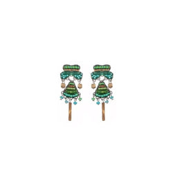 Ayala Bar Grassland Set, Elena Earrings