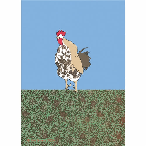 Koi Sisters - Rooster - A3 print