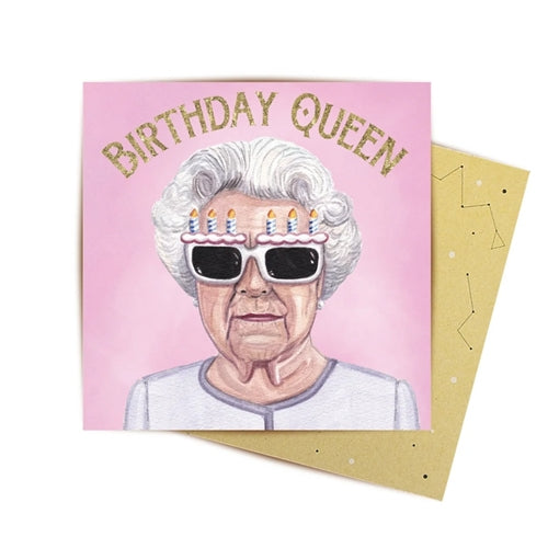 Mini Card Birthday Queen