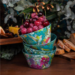 Bowl Set Bush Blooms