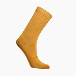Merino Wool Crew Socks Women size 8-11 - Mustard