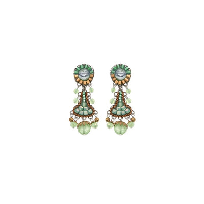 Seagrass Set, Designer Earrings, Eelgrass