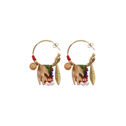 Ayala Bar Queen of Sheba Set, Jin Earrings