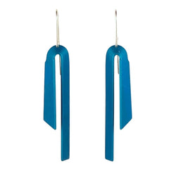 Origami Earrings Peacock