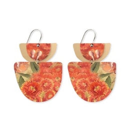 Ellis Rowan Blossom Layered Double Bell Drop Earring