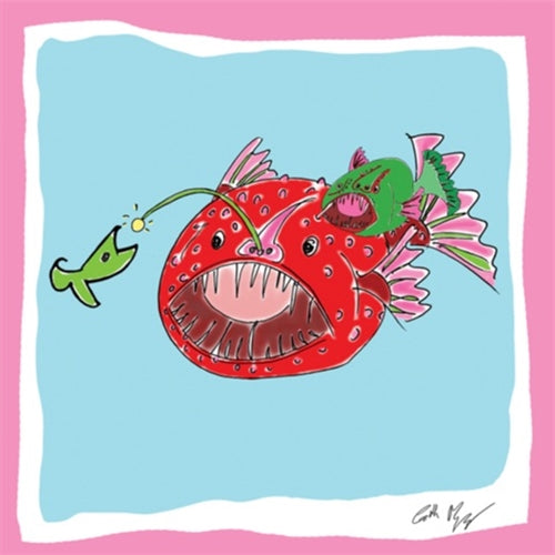 Koi Sisters Card - Angler Fish