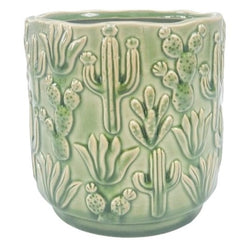 Cactus Planter Green 15cm