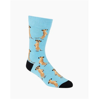 Bamboozld  Sock -  Meerkats Blue Size  7-11