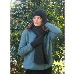 Turn Back Scarf Moss