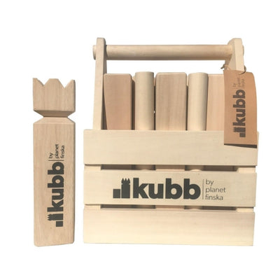 Kubb Original (Charcoal Black)(Natural Crown)