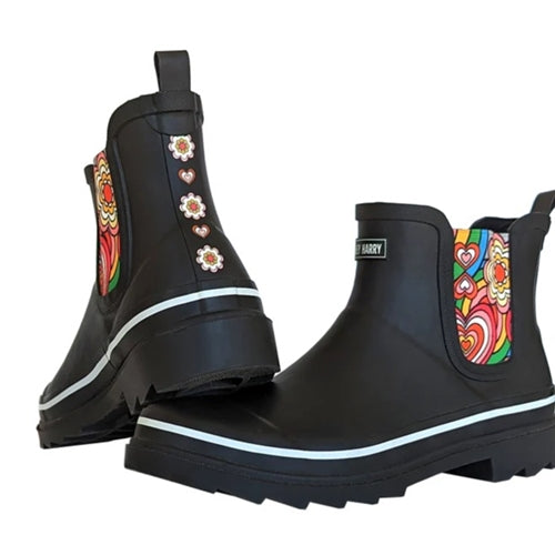 NANCY Black Chelsea Boot Size 40