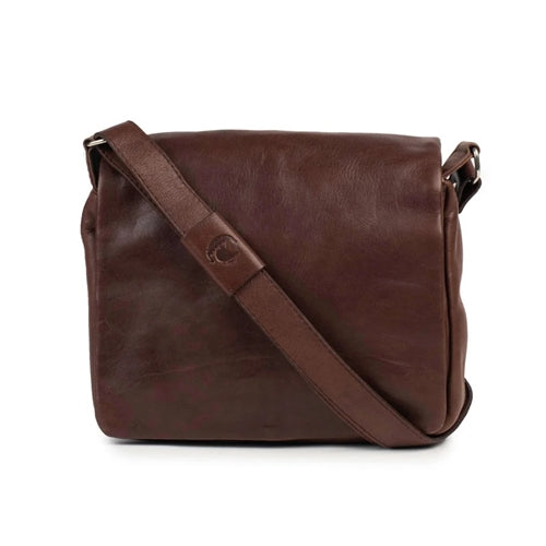 Henk Berg - Alex Satchel Small Brown