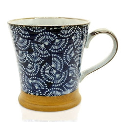 Fan Blue Tea Mug