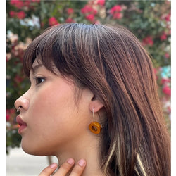 Argola Saffron Earrings