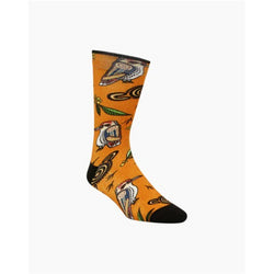 Bamboozld  Sock -  Mens Native Australian Kookaburra Size 7-11
