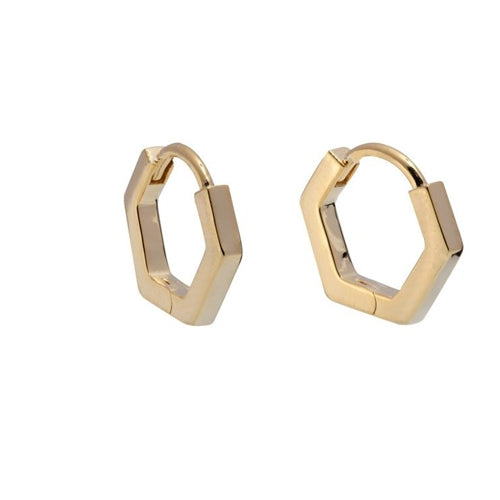 Huggy Hexagon Gold