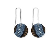 Jellurgal Paroo Circle Long Drop Earring