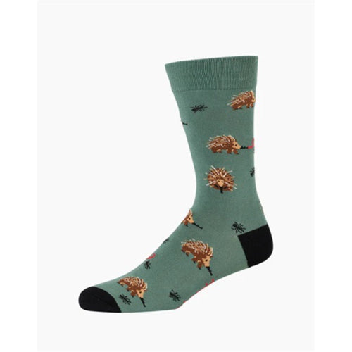 Bamboozld  Sock -  Echidna Khaki 7 - 11