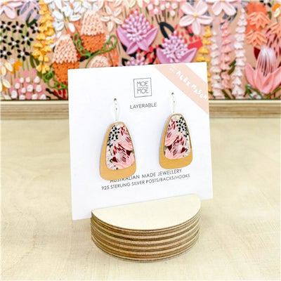 Alex Mason Wild Child Layered Summit Drop Earrings