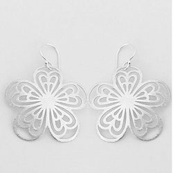 Flower with Hearts Earring Matt