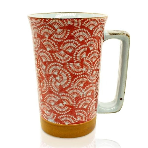 Red Fan Tall Mug