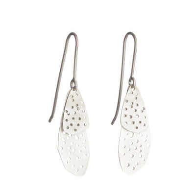 Shabana Jacobson - 2 Drop Earrings Silver