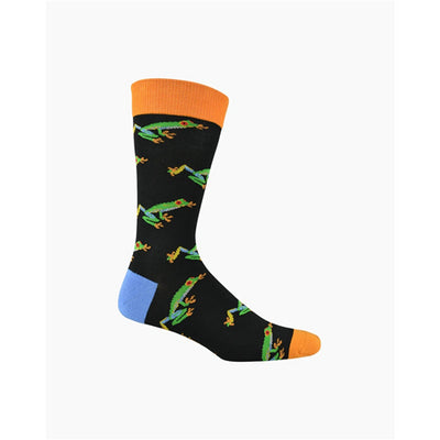 Bamboozld  Sock -  Mens Rainforest Frog Size 11-14