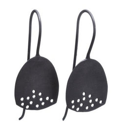 Shabana Jacobson - Seed Earrings Oxidised