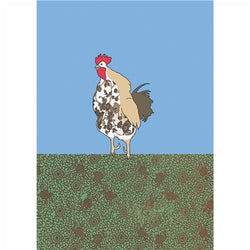 Koi Sisters Card - Rooster