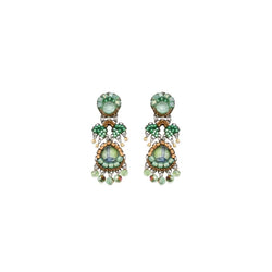 Seagrass Set, Beaded Earrings, Haicao