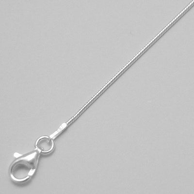 1.1mm Round Snake Chain 42cm