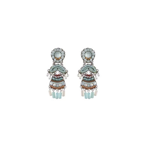 Ayala Bar Mint Beaded Flavor Set, Kiran Earrings
