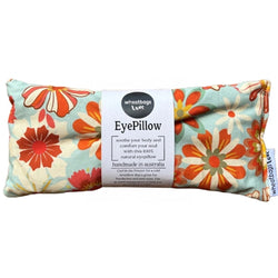 Eyepillow Groovy Flowers Khaki - Lavender