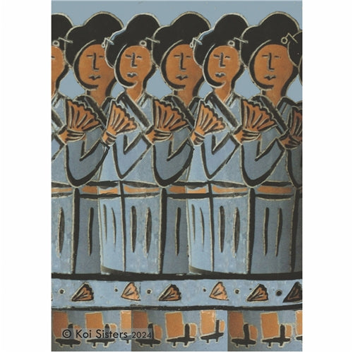 Koi Sisters - Geishas - A3 Print