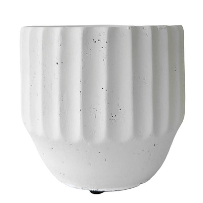 Aylin Planter White Medium 14cm