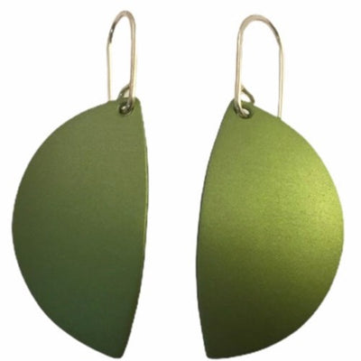 Symmetry Earrings Large Chartreuse