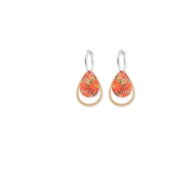ELLIS ROWAN BLOSSOM LAYERED ICONIC OUTLINE HOOP EARRING