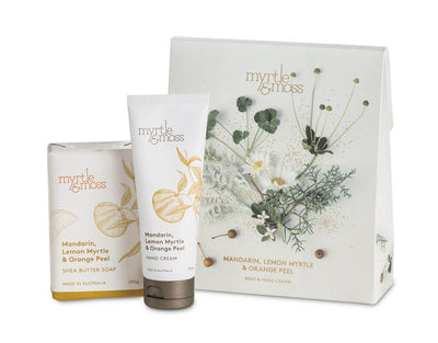 Myrtle & Moss Citrus Soap & Hand Cream Gift Duet