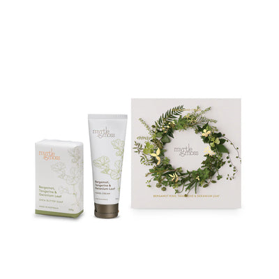 Myrtle & Moss Bergamot Soap & Hand Cream Gift Duet