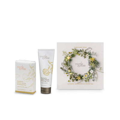 Myrtle & Moss Citrus Soap & Hand Cream Gift Duet