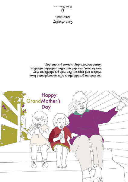 Koi Sisters Card - Happy Grandmother's Day