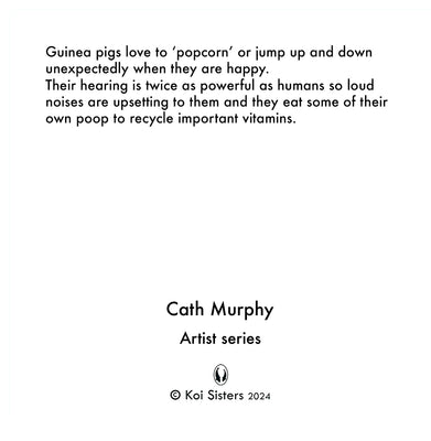 Koi Sisters Card - Guinea Pig